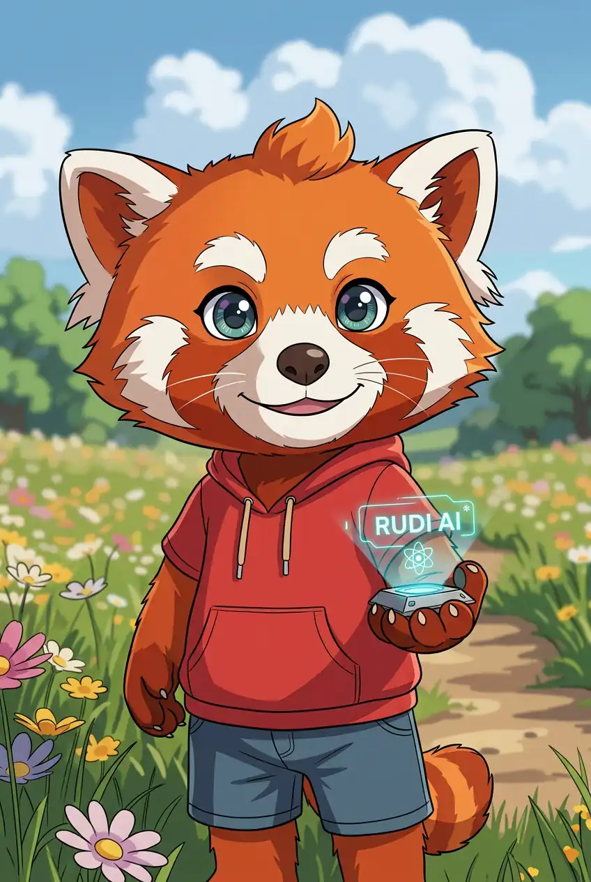 Rudi AI companion — inspired-by character on Questie